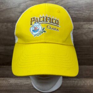 Pacifico Clara Cerveza BDA Cap Hat Yellow Adjustable Snapback One Size